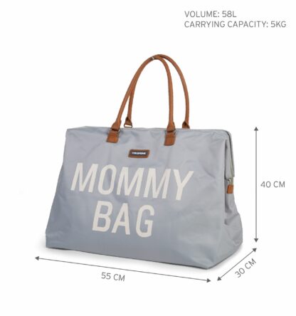 Childhome - Mommy Bag Wickeltasche - Grau Offwhite – Bild 3