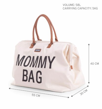 Childhome - Mommy Bag Wickeltasche - Creme Schwarz – Bild 3