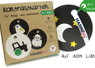 HANNIline Kontrastkarten ab 3 Monaten