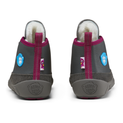 Affenzahn Winterschuh Leder Easy Vogel – Bild 5